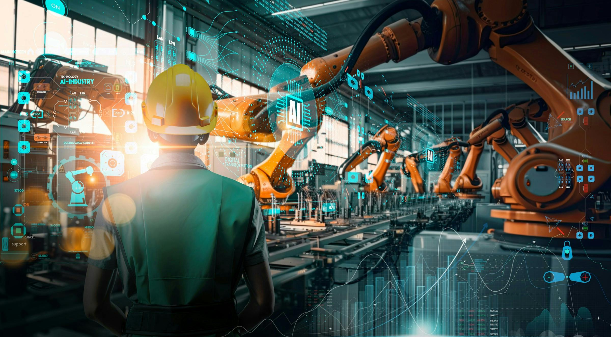 AI-powered operations, digital twins, cobots, and workforce transformation are reshaping factories.
