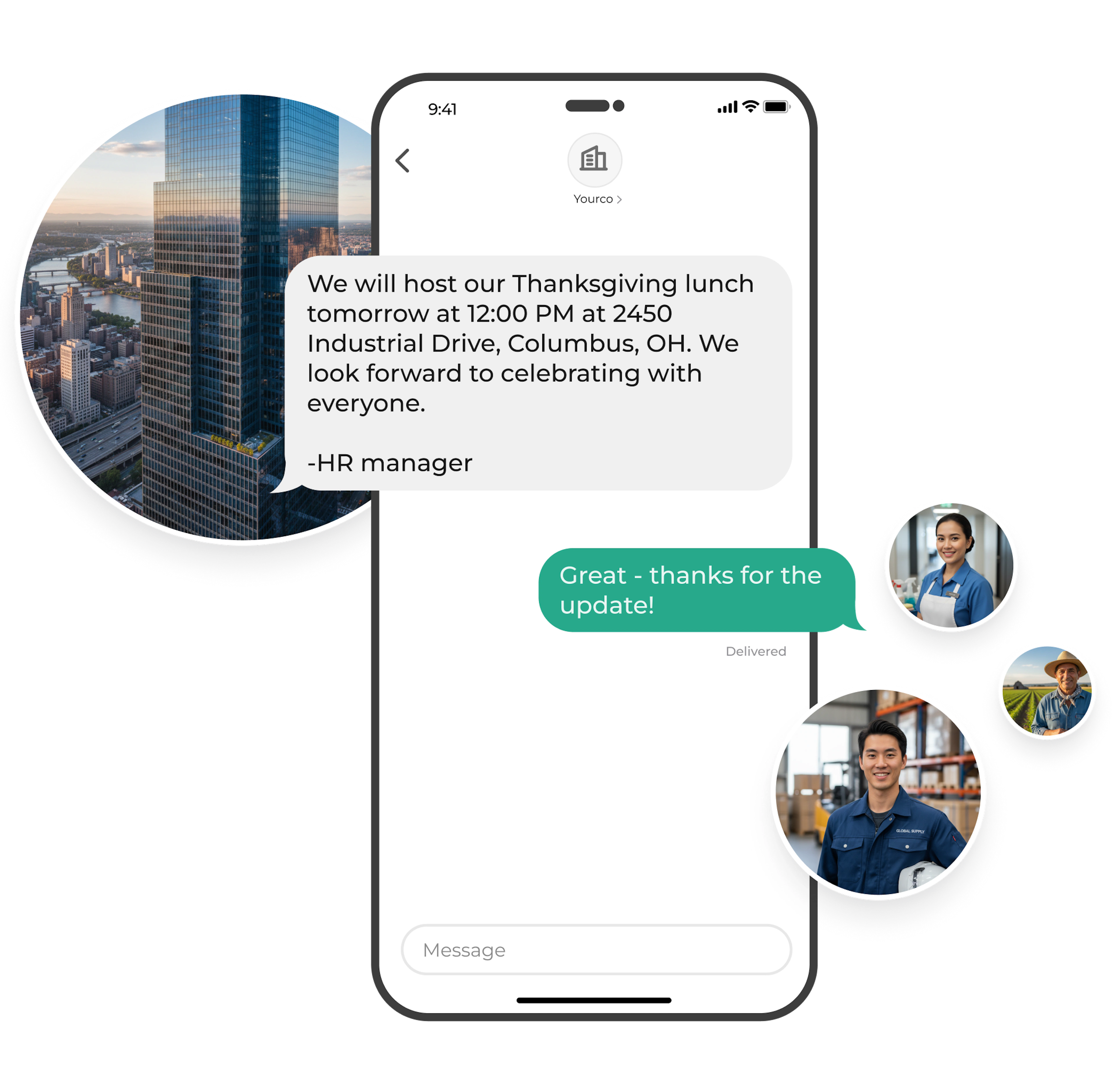Company Announcements Hero