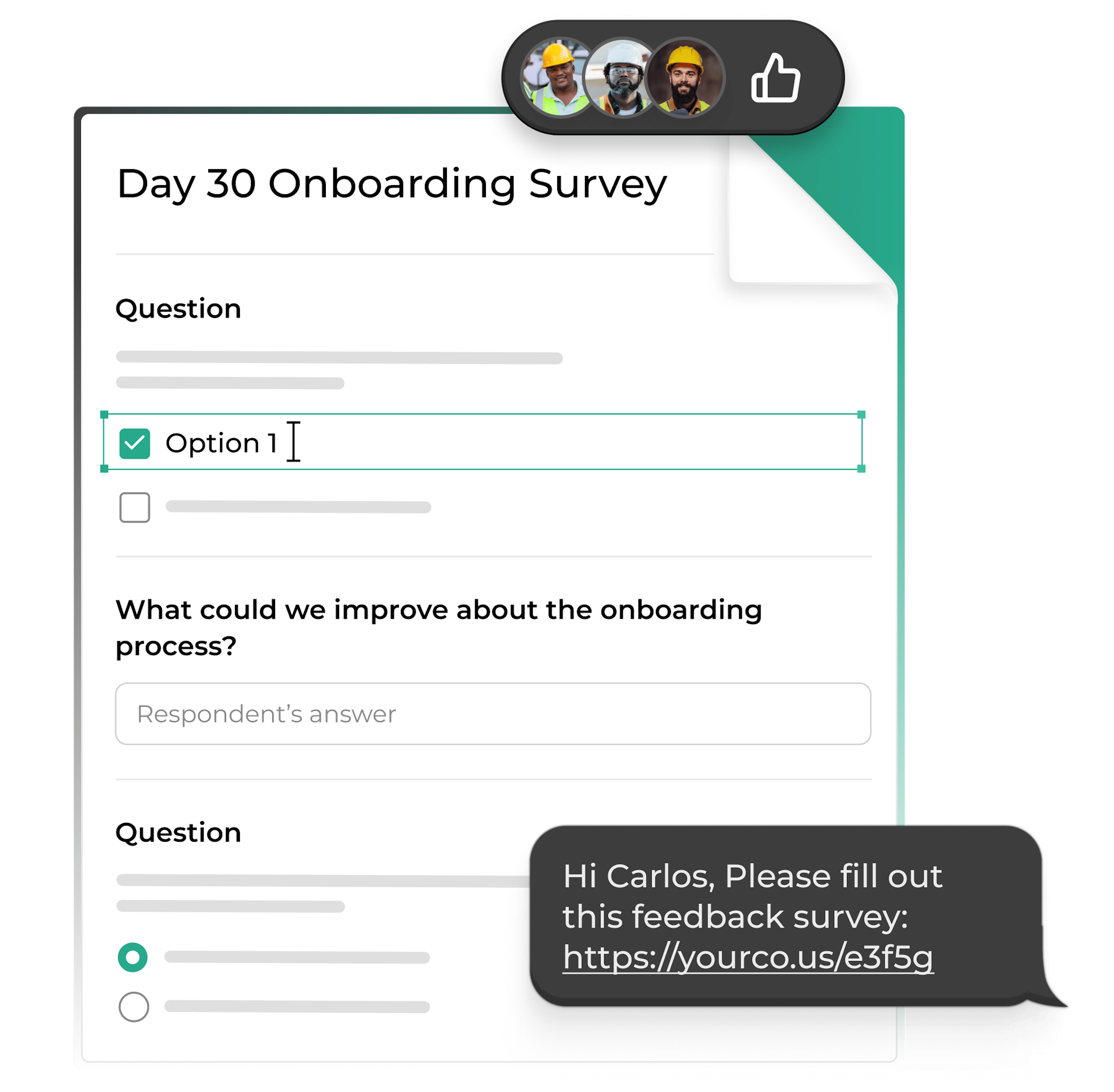 Employee Survey Distribution