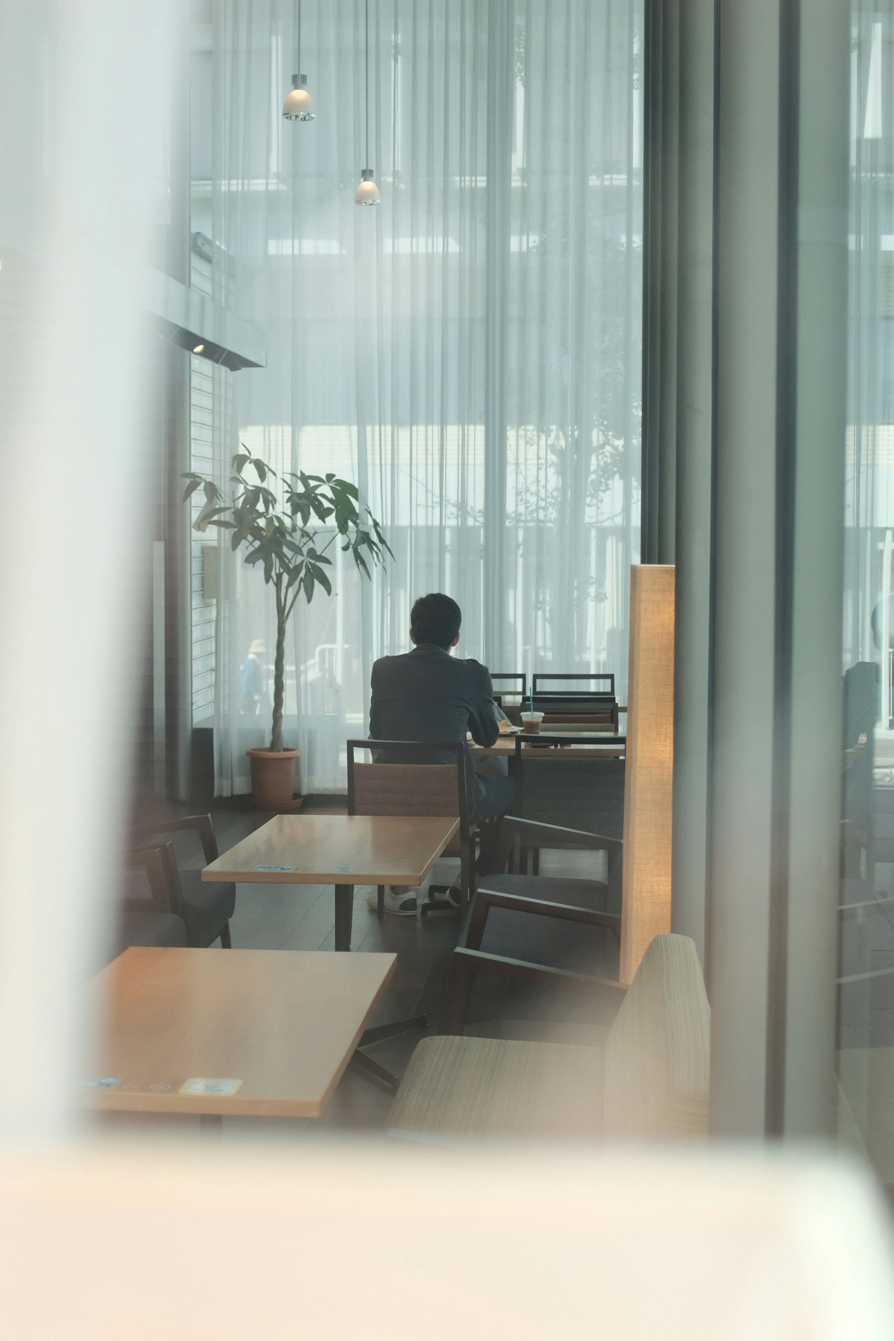 Person working in office