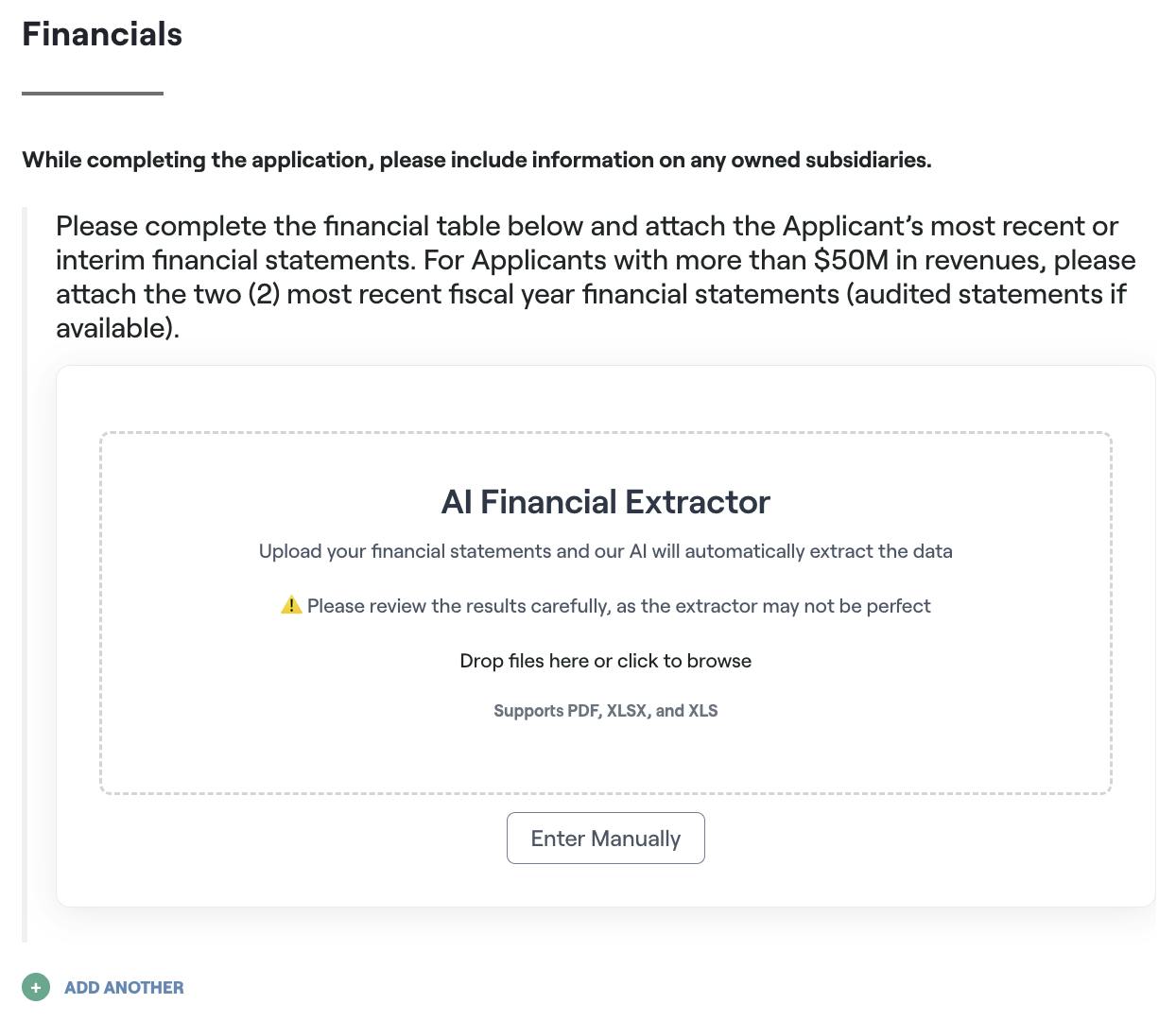 Financial Statement Extractor
