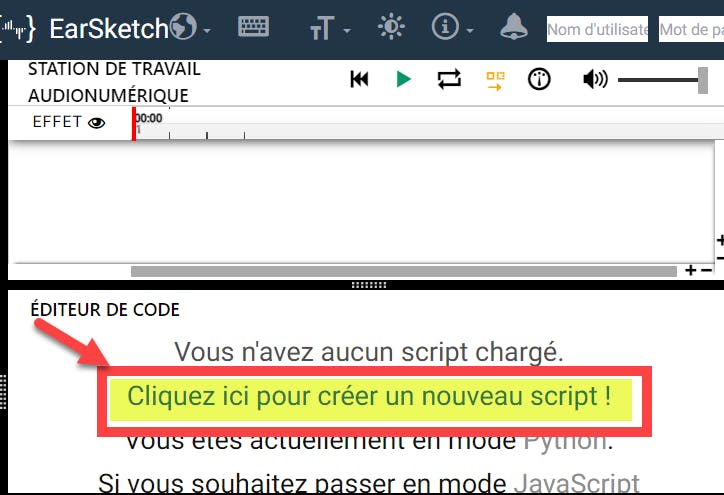 Create new script