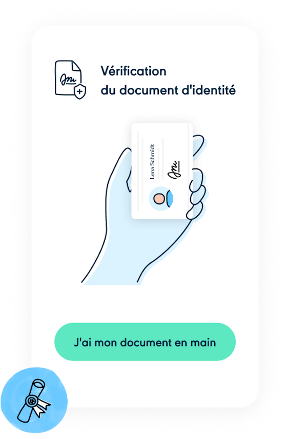 QES : vérification du document d'identité par vidéo