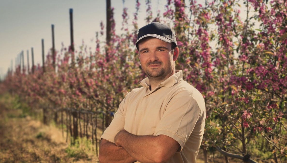 Photo agriculteur sur le terrain