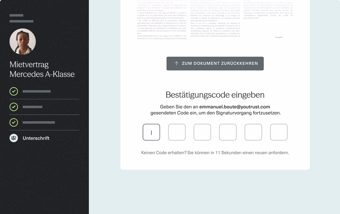 Authentifizierung per SMS