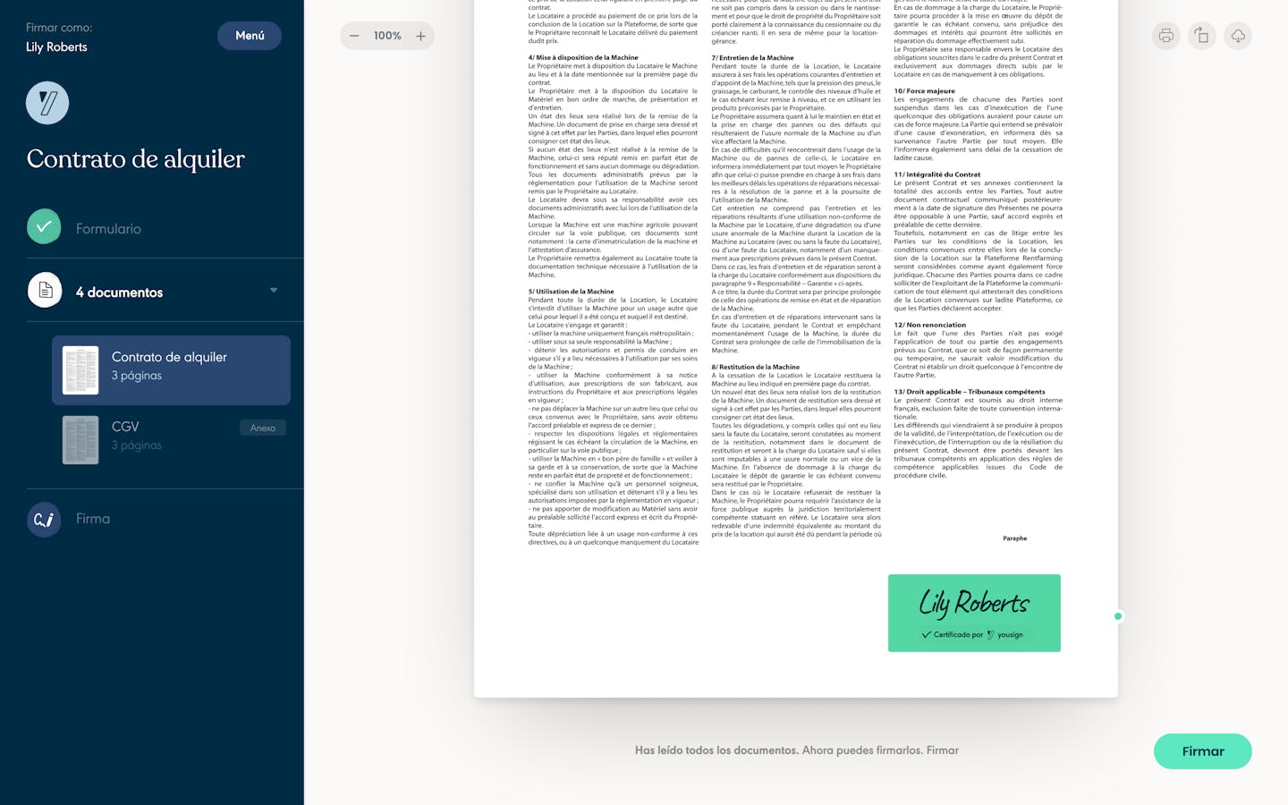 Firma electrónica PDF