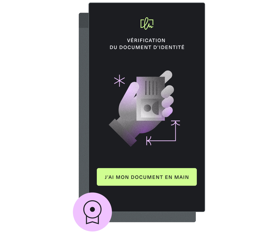QES : vérification du document d'identité par vidéo