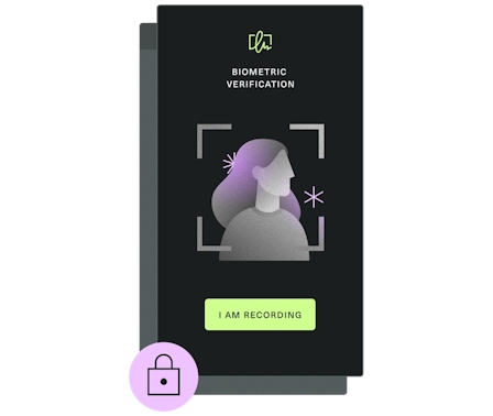QES : facial verification via video