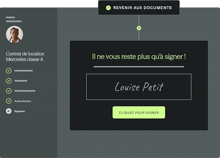 QES : balayez pour signer