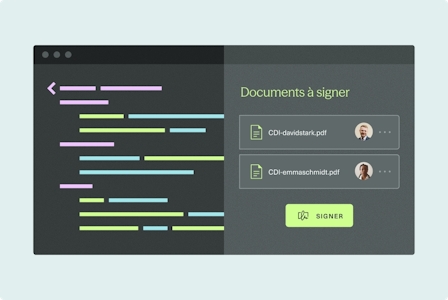 API de signature électronique