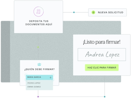 Documento firmado en un ordenador