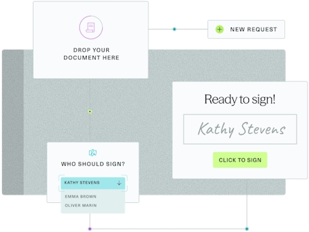 Document signed on a computer