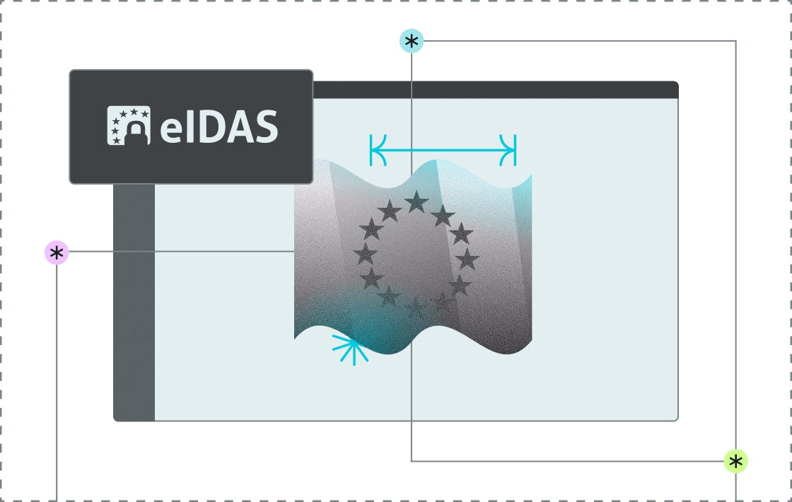 Drapeau européen - eIDAS