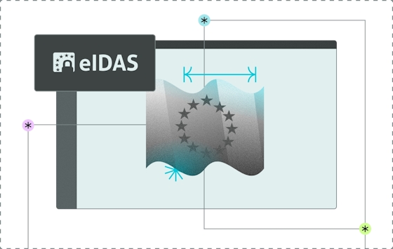 Drapeau européen - eIDAS