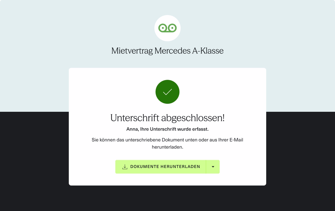 Sie haben gerade ja gesagt