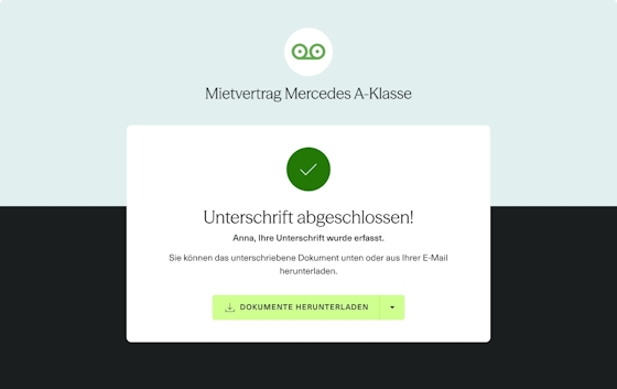 Sie haben gerade ja gesagt