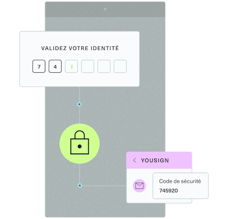 Identification via code de sécurité