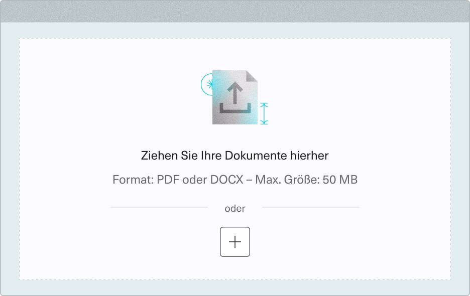 Bildschirm Dokument Hochladen