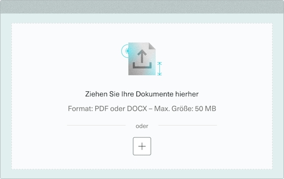 Bildschirm Dokument Hochladen