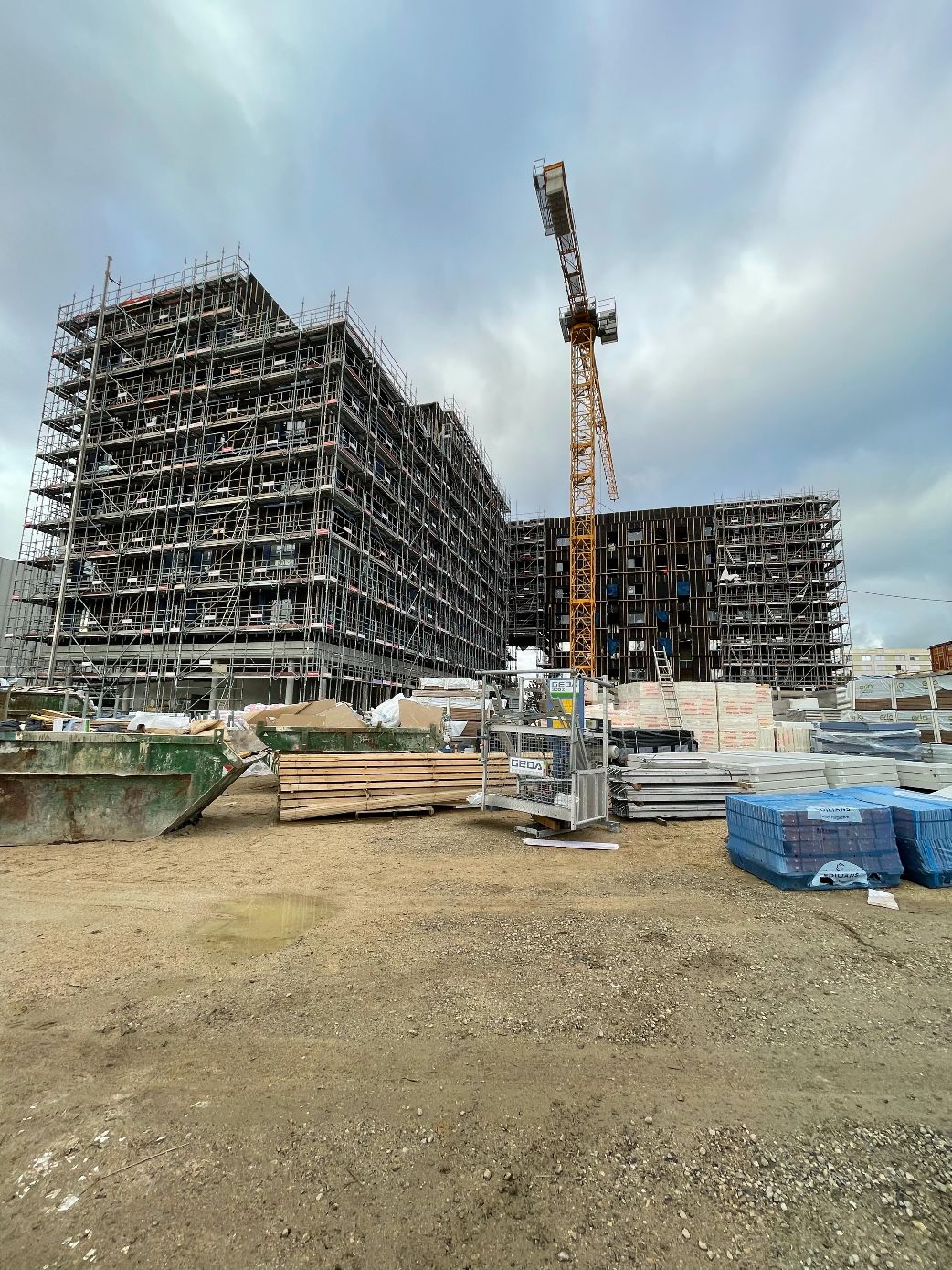 Photo chantier Paris Saclay