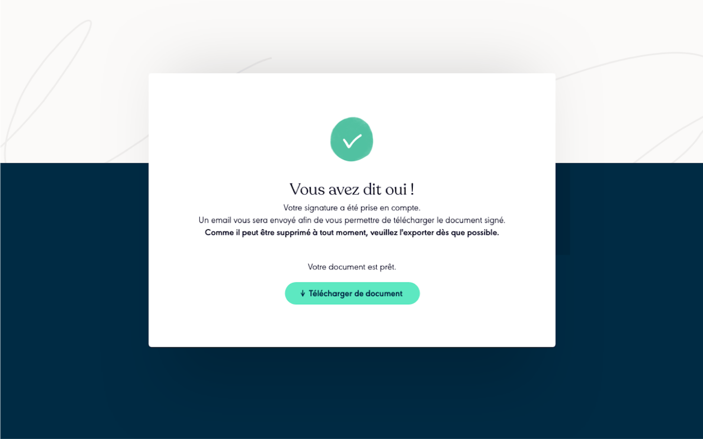 workflow signature PDF