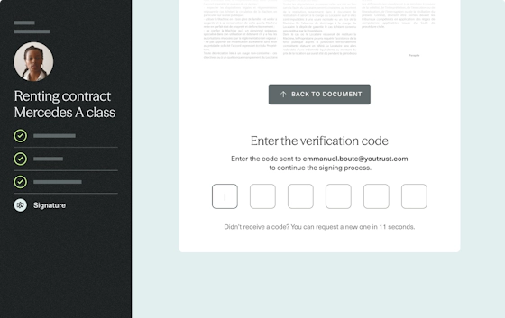 SMS authentication
