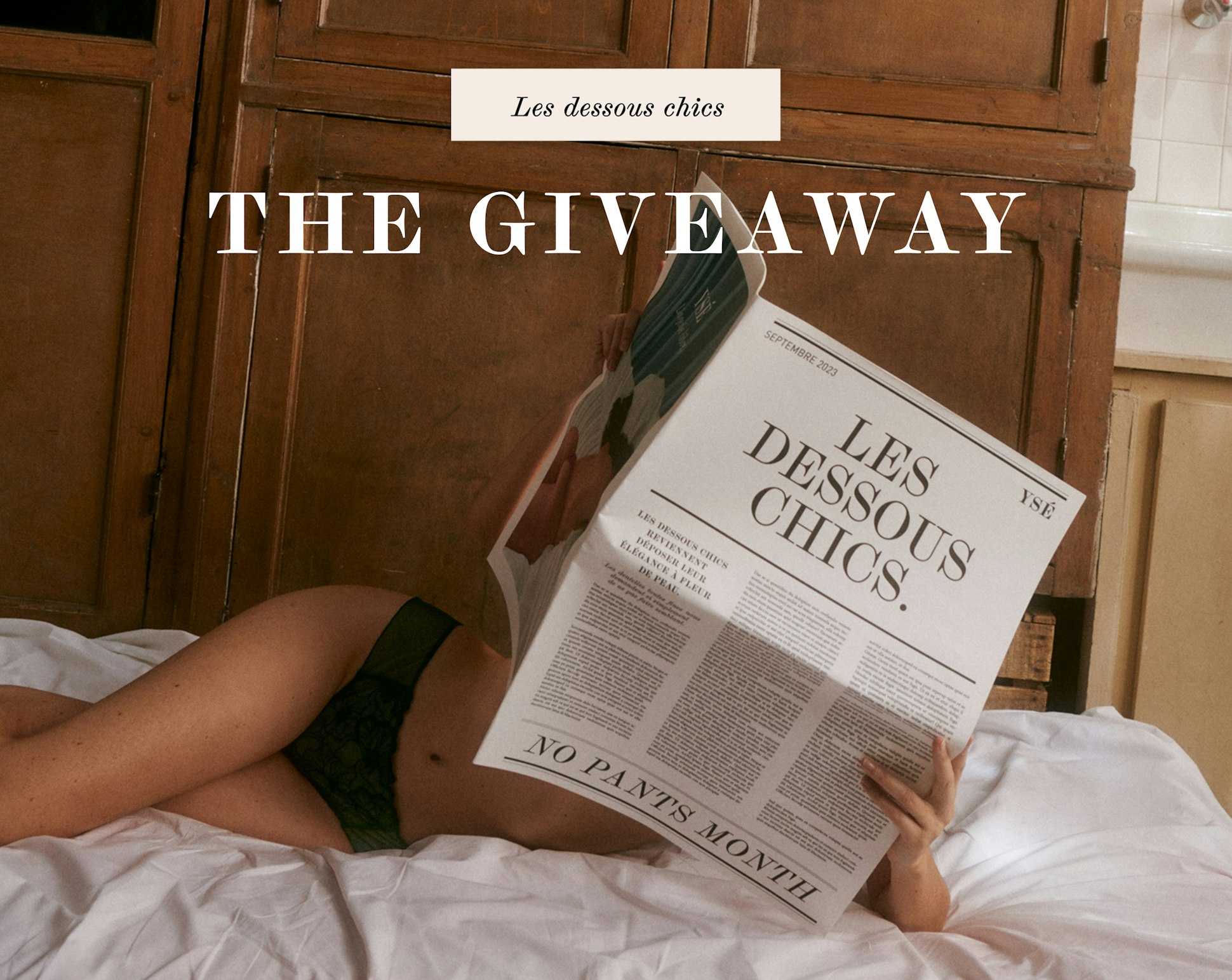 Concours Les dessous chics 