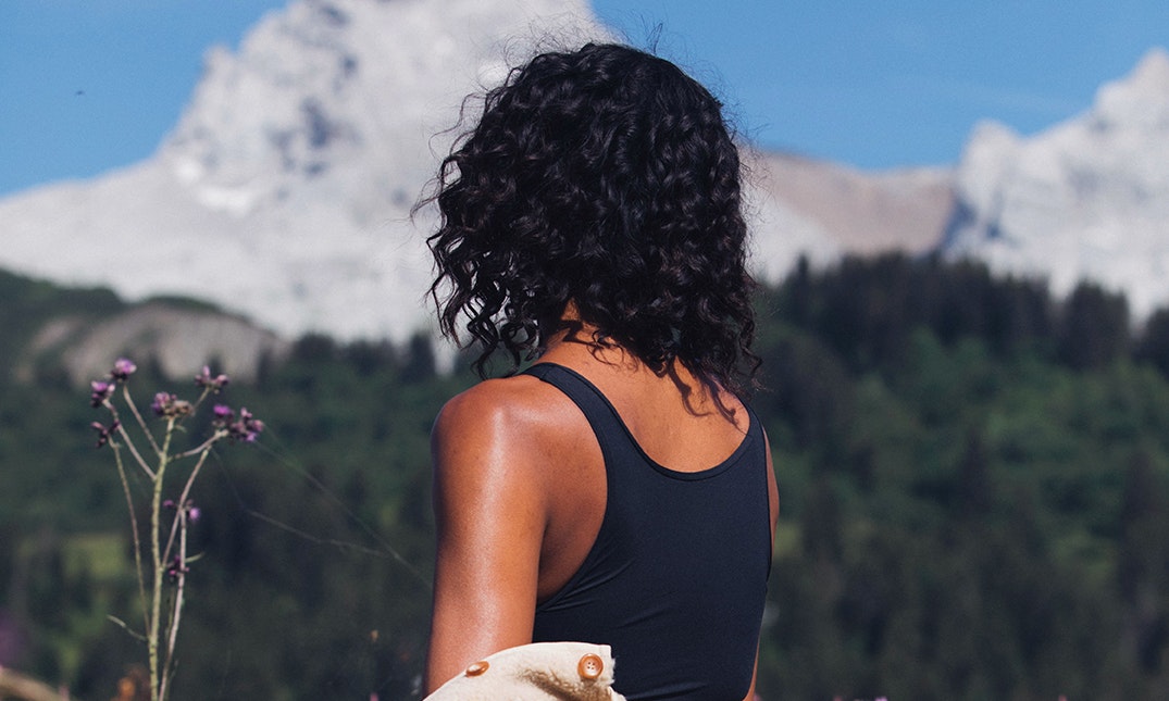 Veste polaire Douce aventure Beige et Top et Cycliste En équilibre Noir