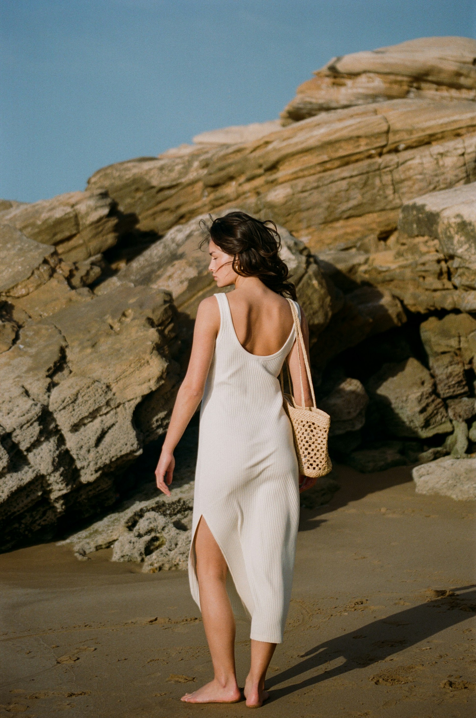 Ysé Robe longue bonheur simple vanille 