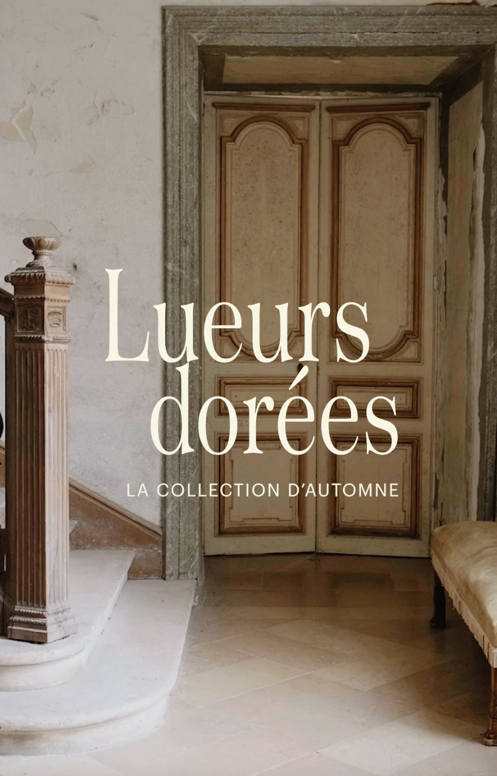 Lueurs dorées collection d'automne