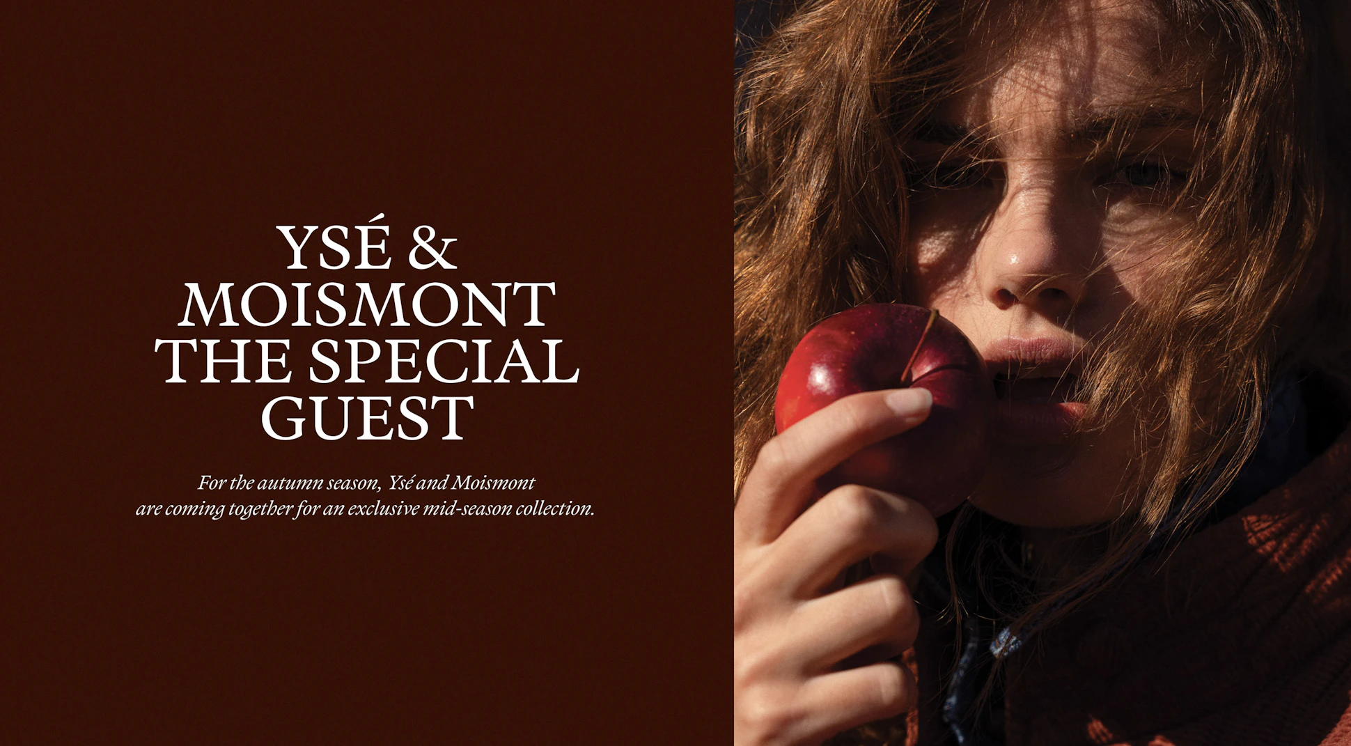 Ysé & Moismont - The special guest
For the autumn season, Ysé and Moismont are coming together for an exclusive mid-season collection.