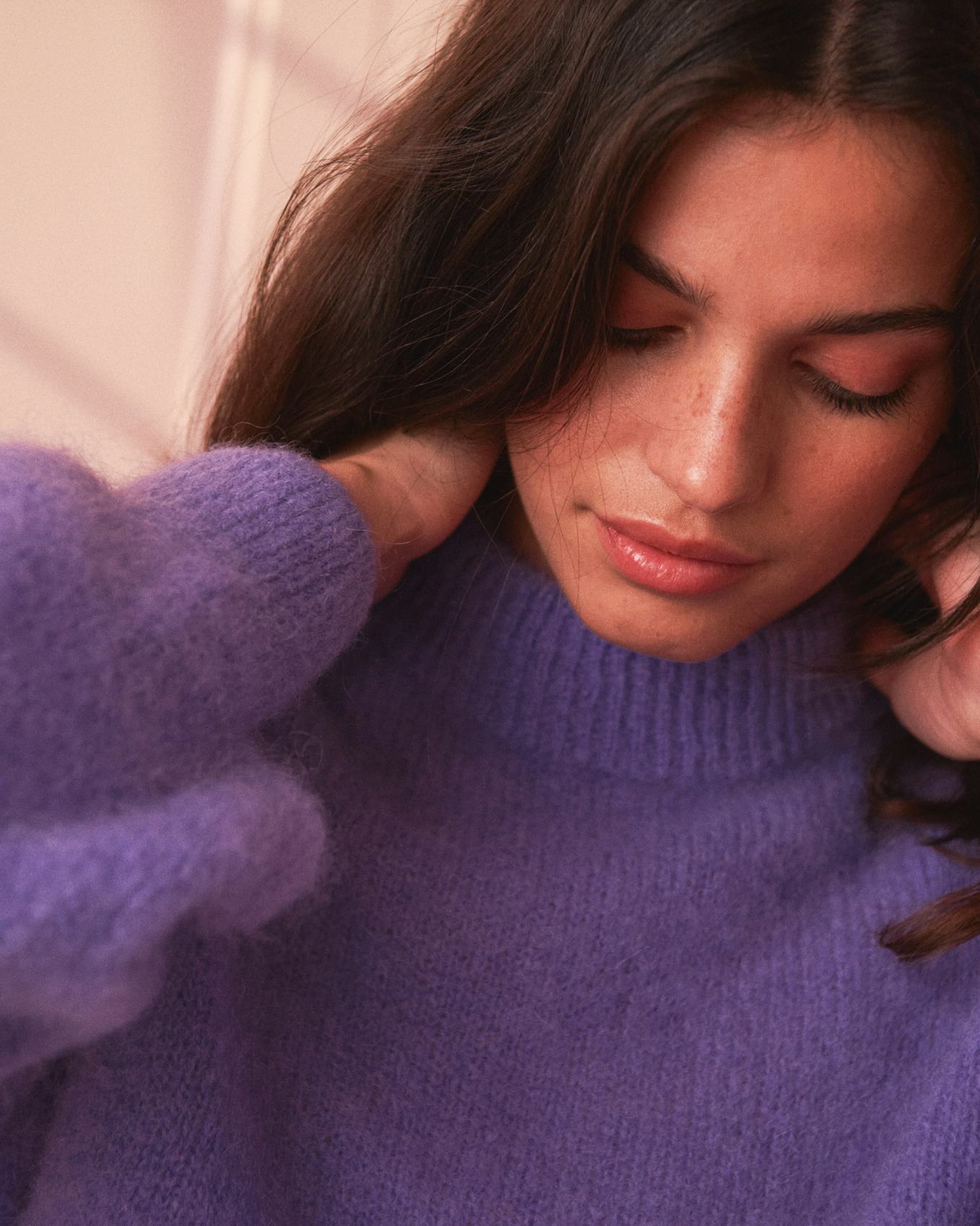 Ysé Pull Dans la nuit calme lilas