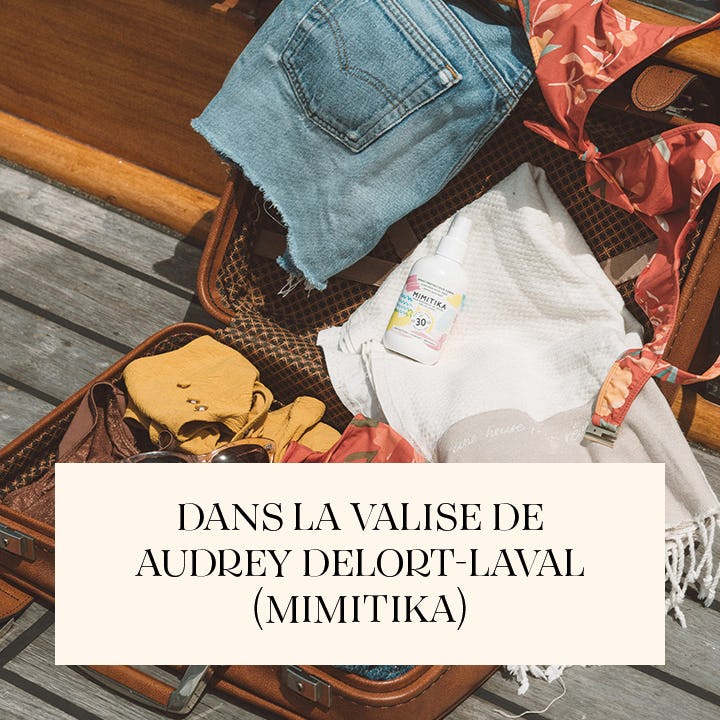 Dans la valise d'Audrey Delfort-Laval