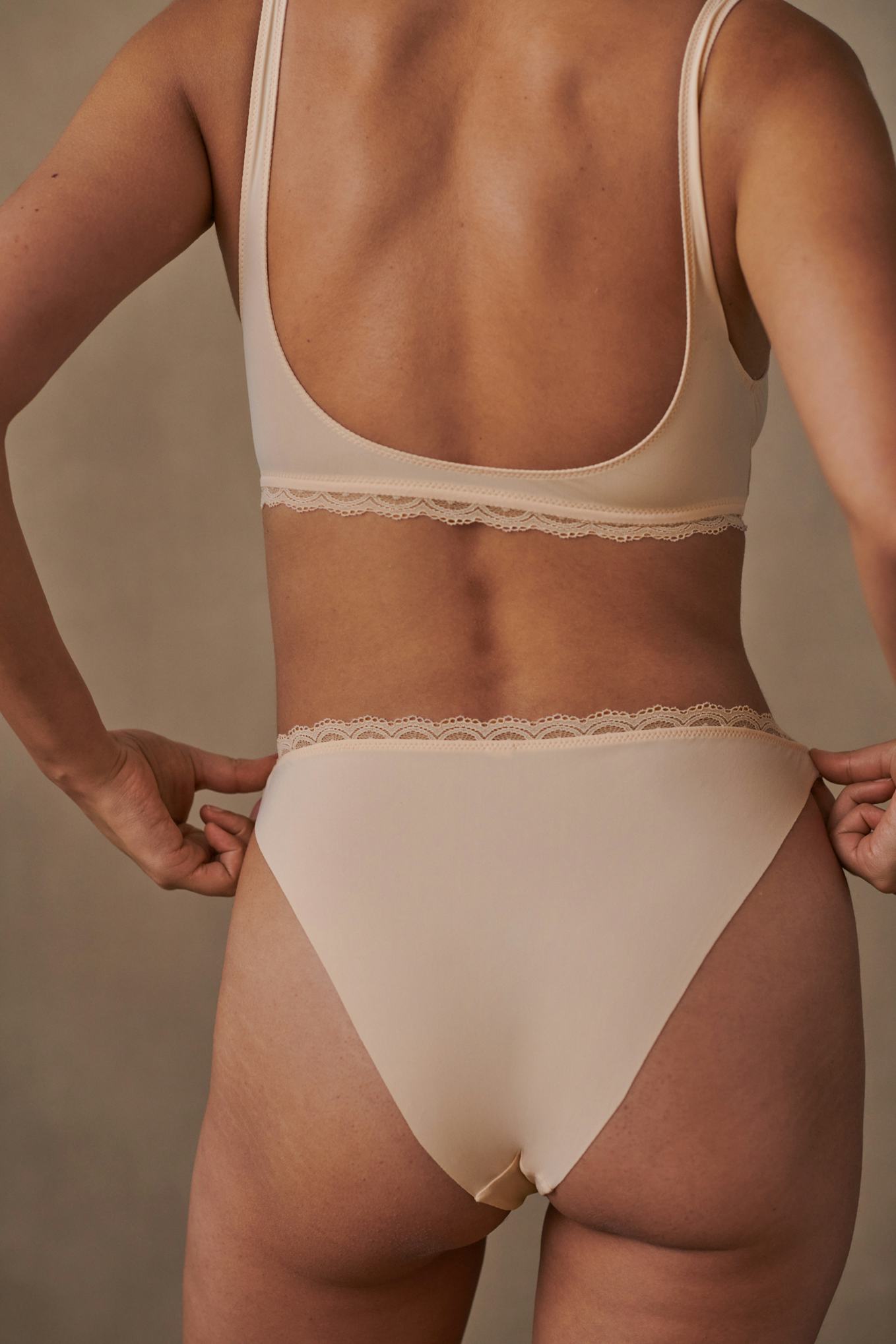 Ysé Brassière Culotte Corps et âme Beige clair