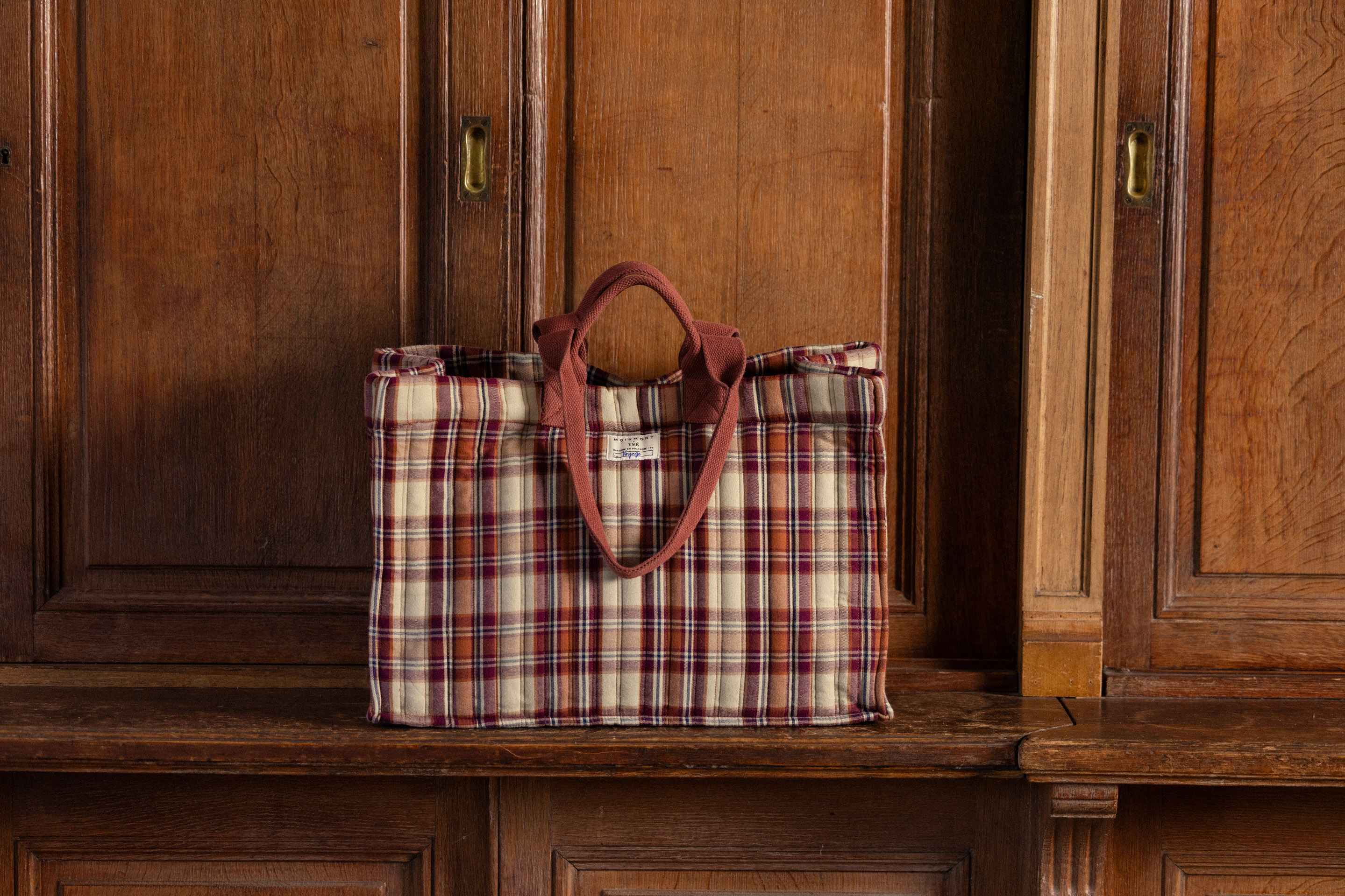 Grand sac quilté Carreaux Madga