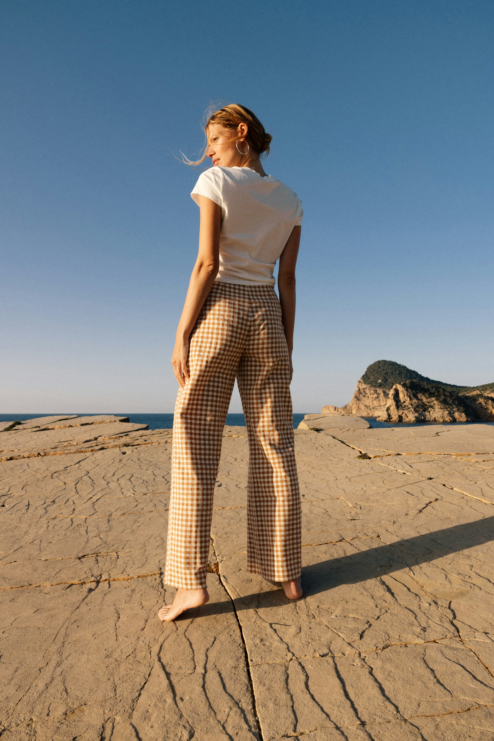Pantalon De bon coeur carreaux corfou