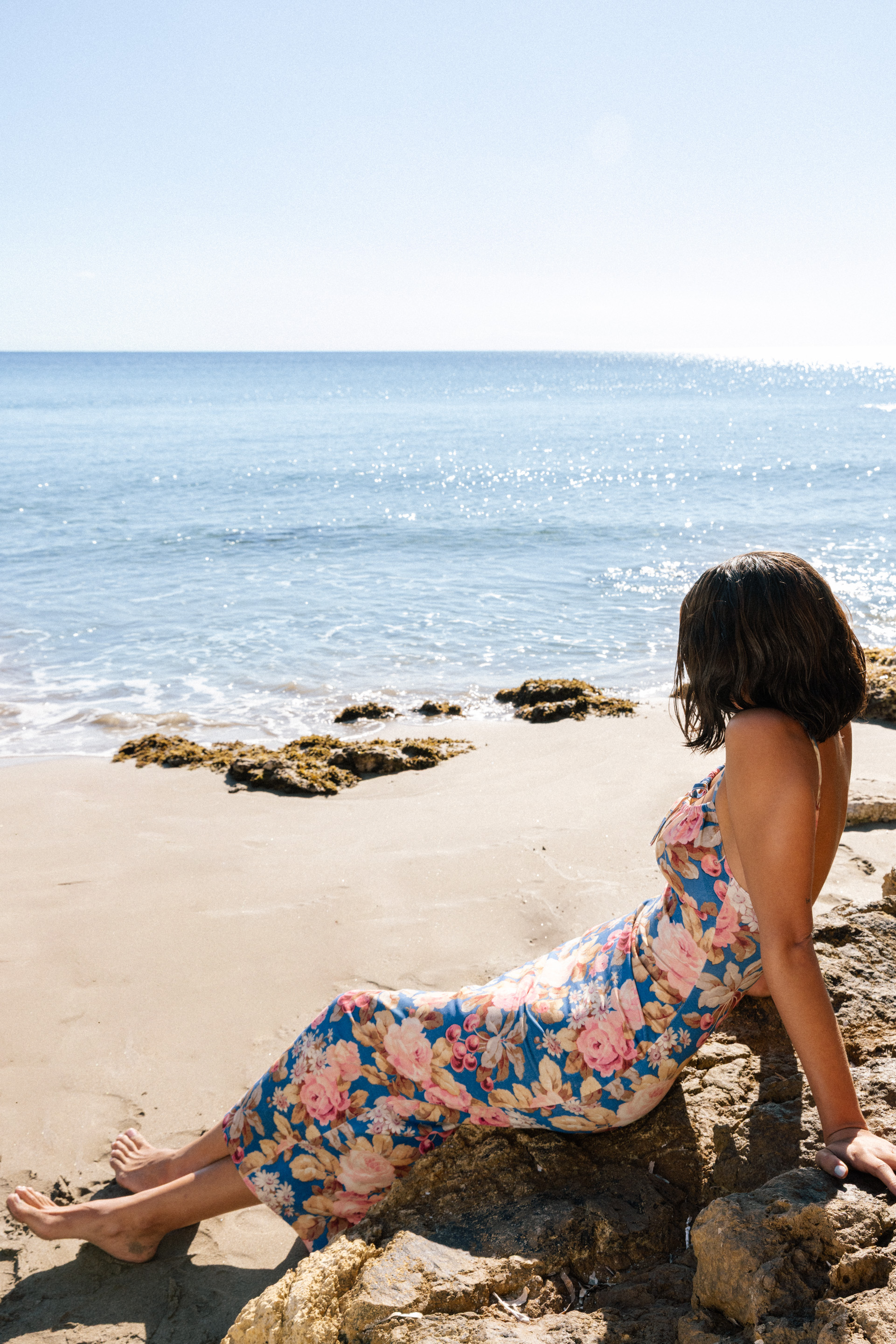 Robe La belle saison imprimé saudade