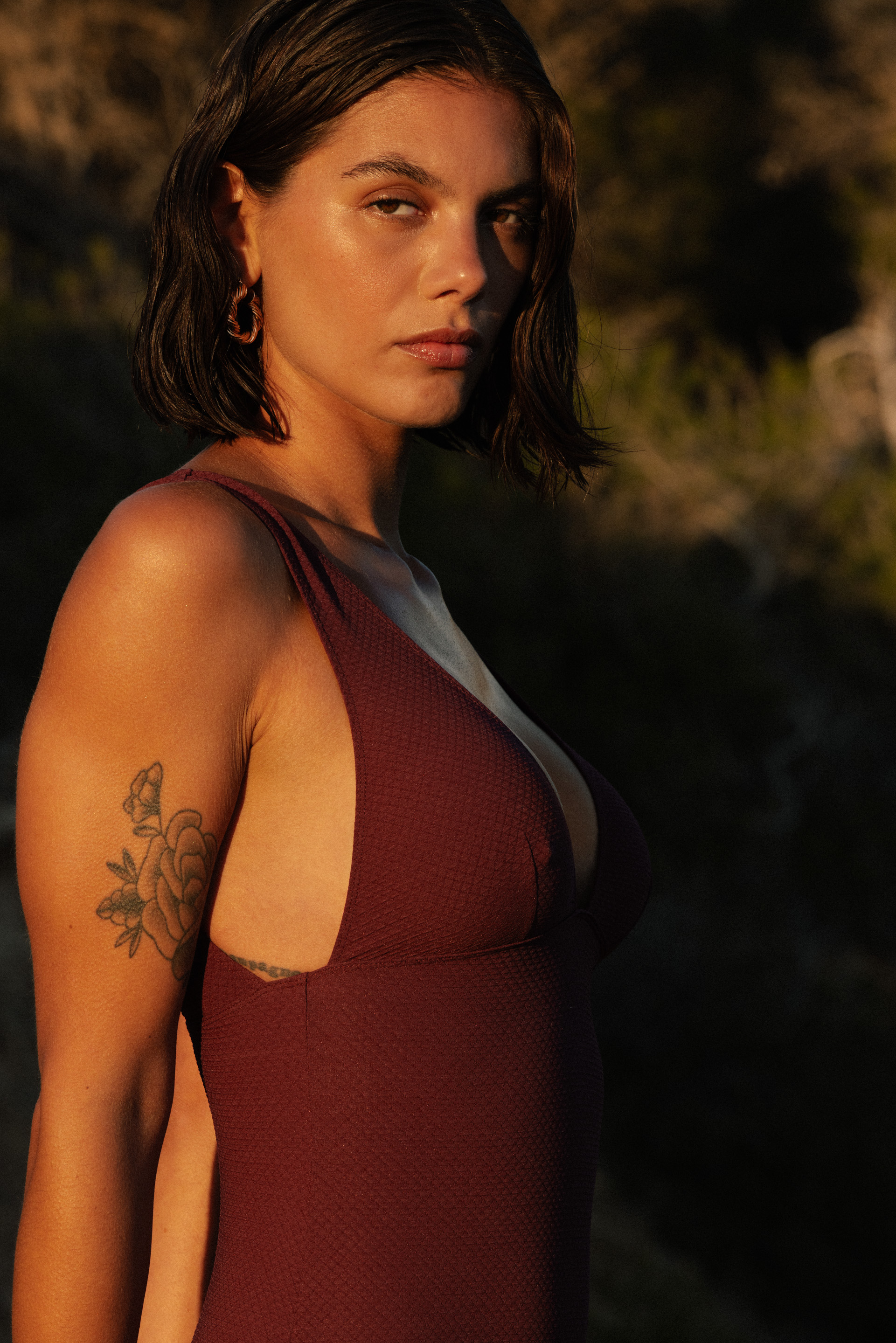 Une pièce Rêve d'horizon prune