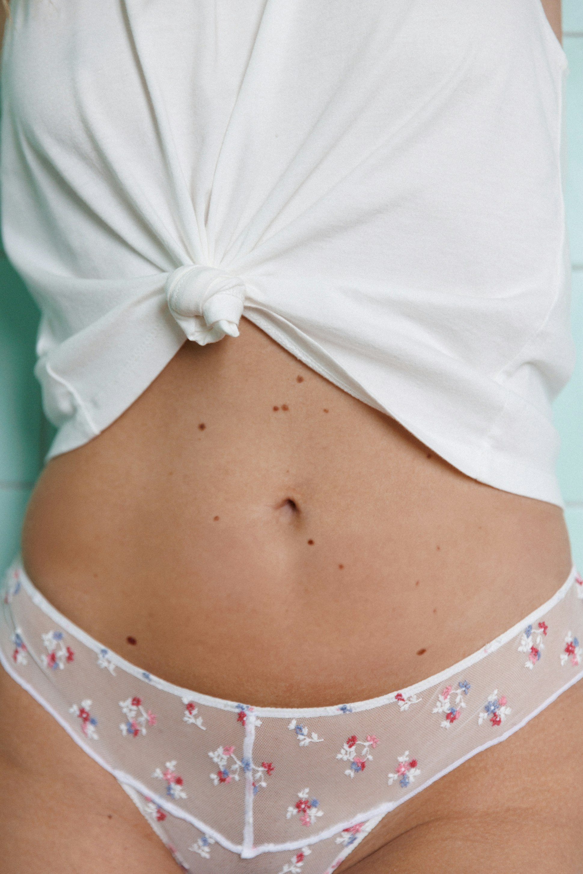 Shorty Basile Blanc et Débardeur Matin heureux Ivoire