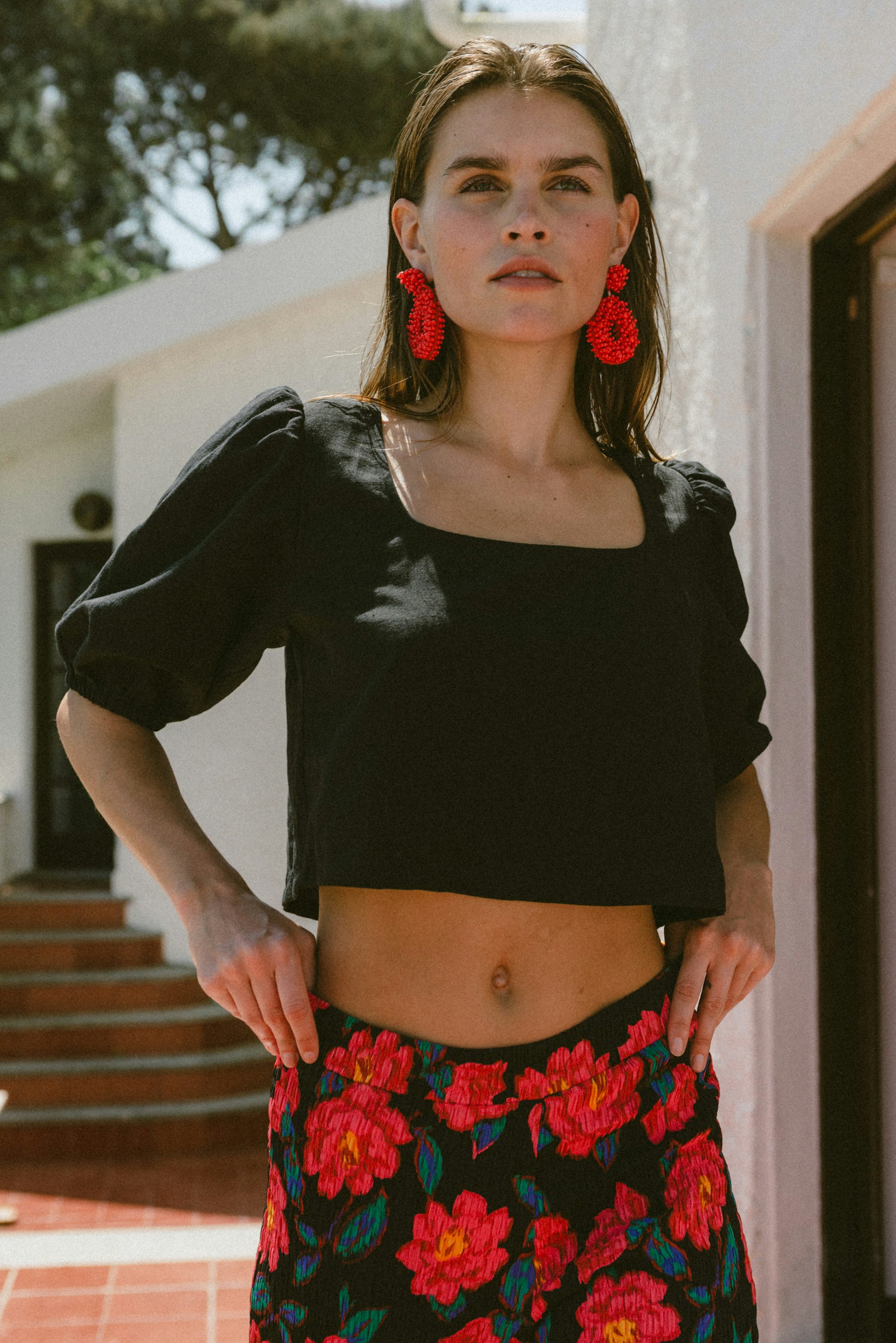 Blouse L'heure espagnole noir