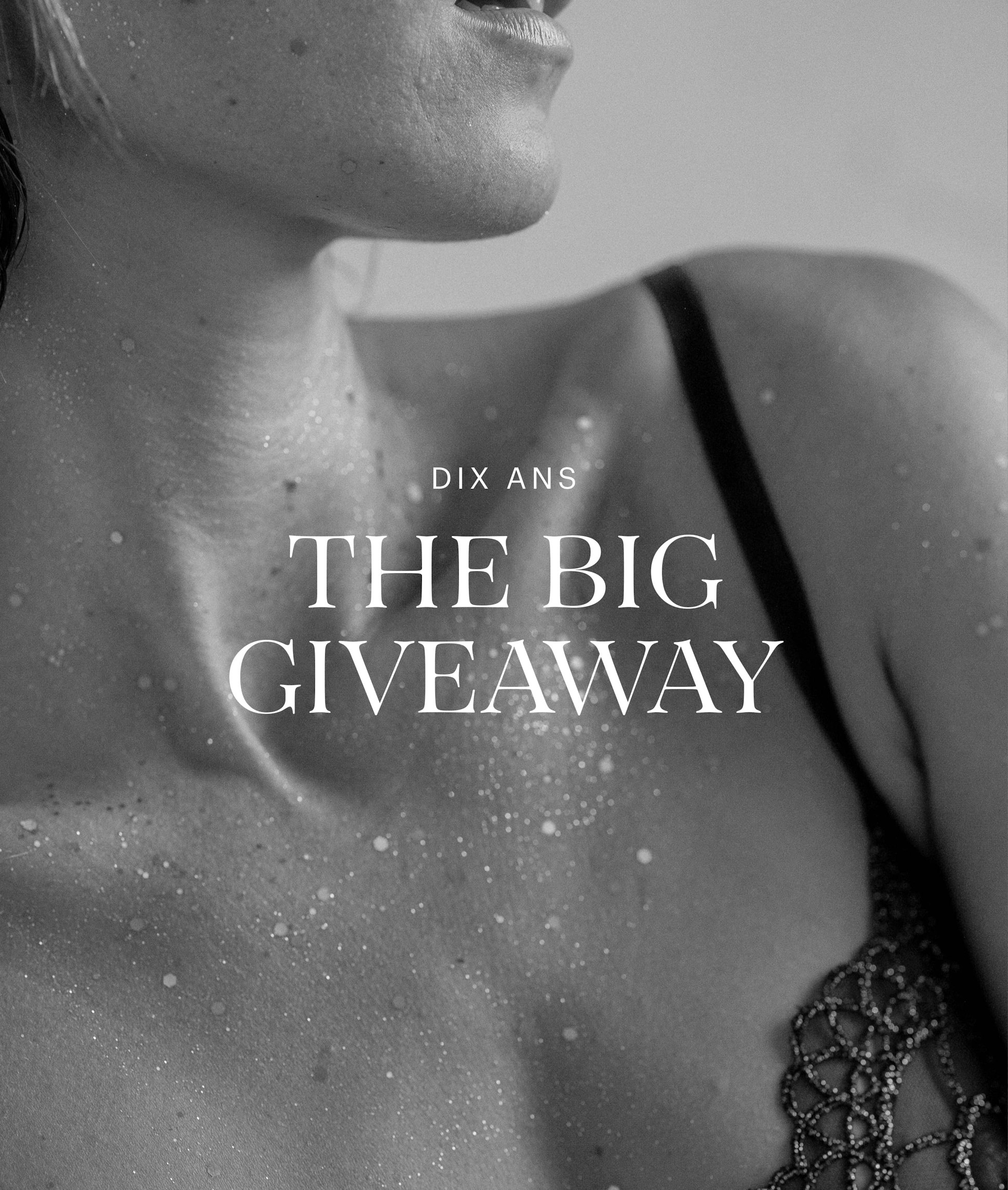 The big giveaway