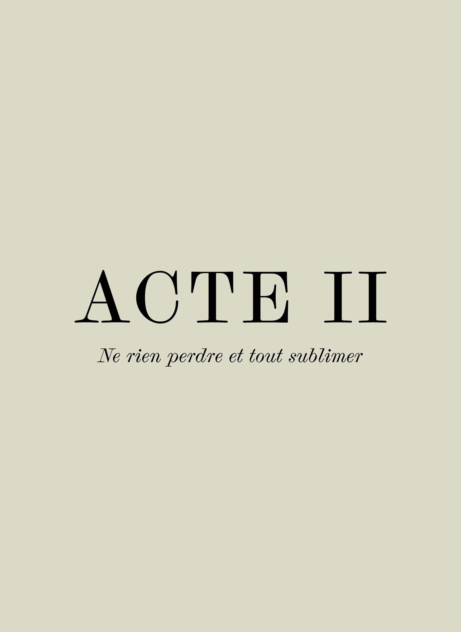 Acte 2 bain