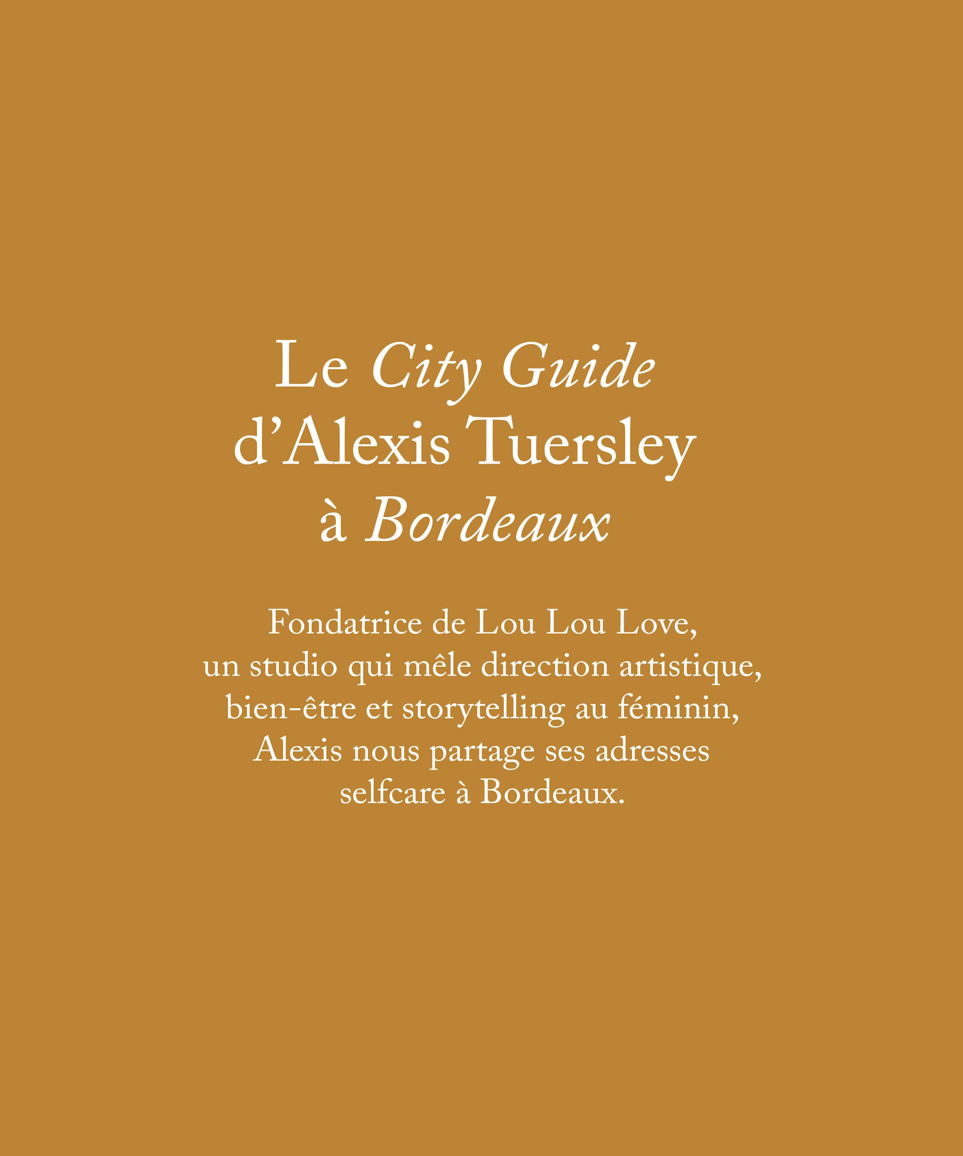 City guides - Bordeaux x The Host