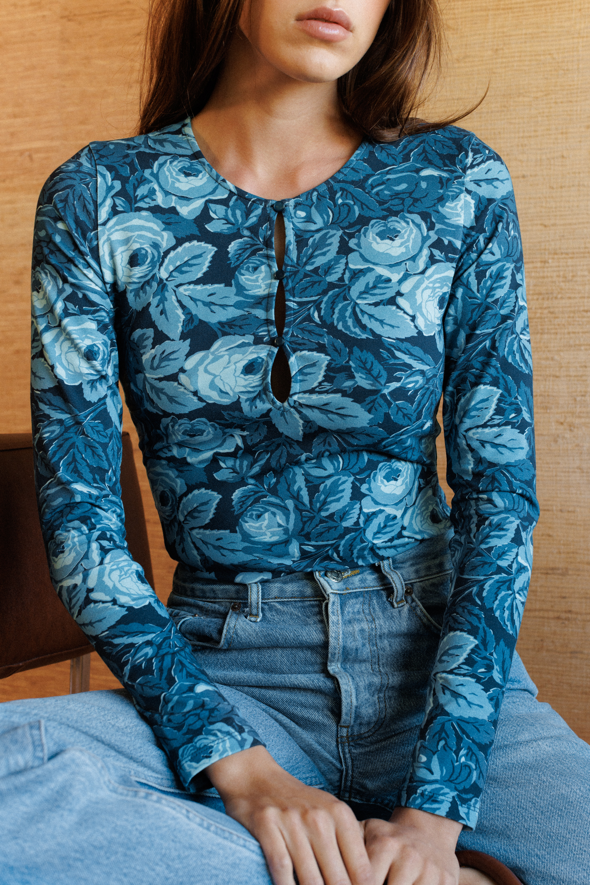 T-shirt manches longues L'hiver clos imprimé eddie