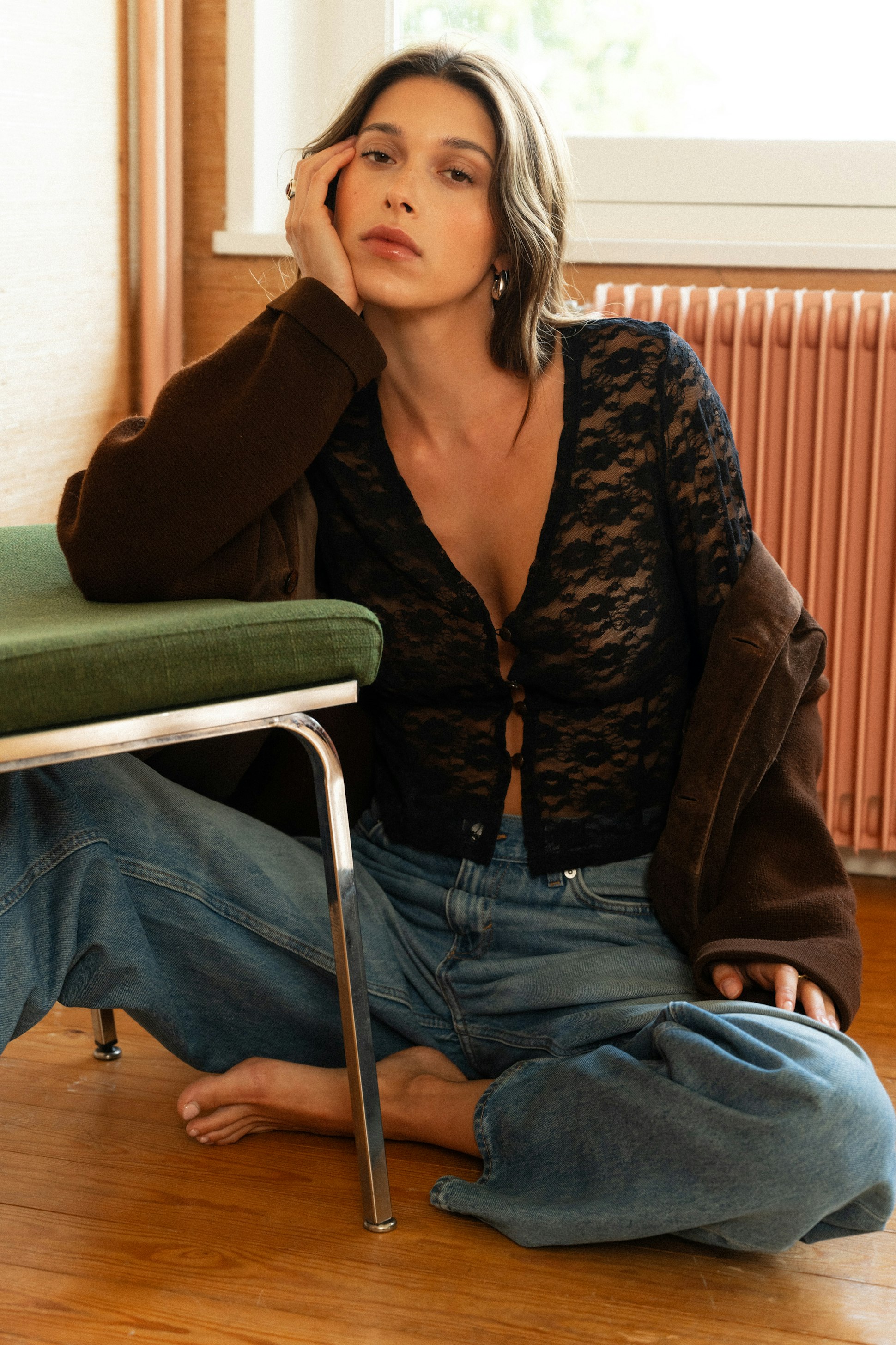 Blouse Parfum évanoui noir