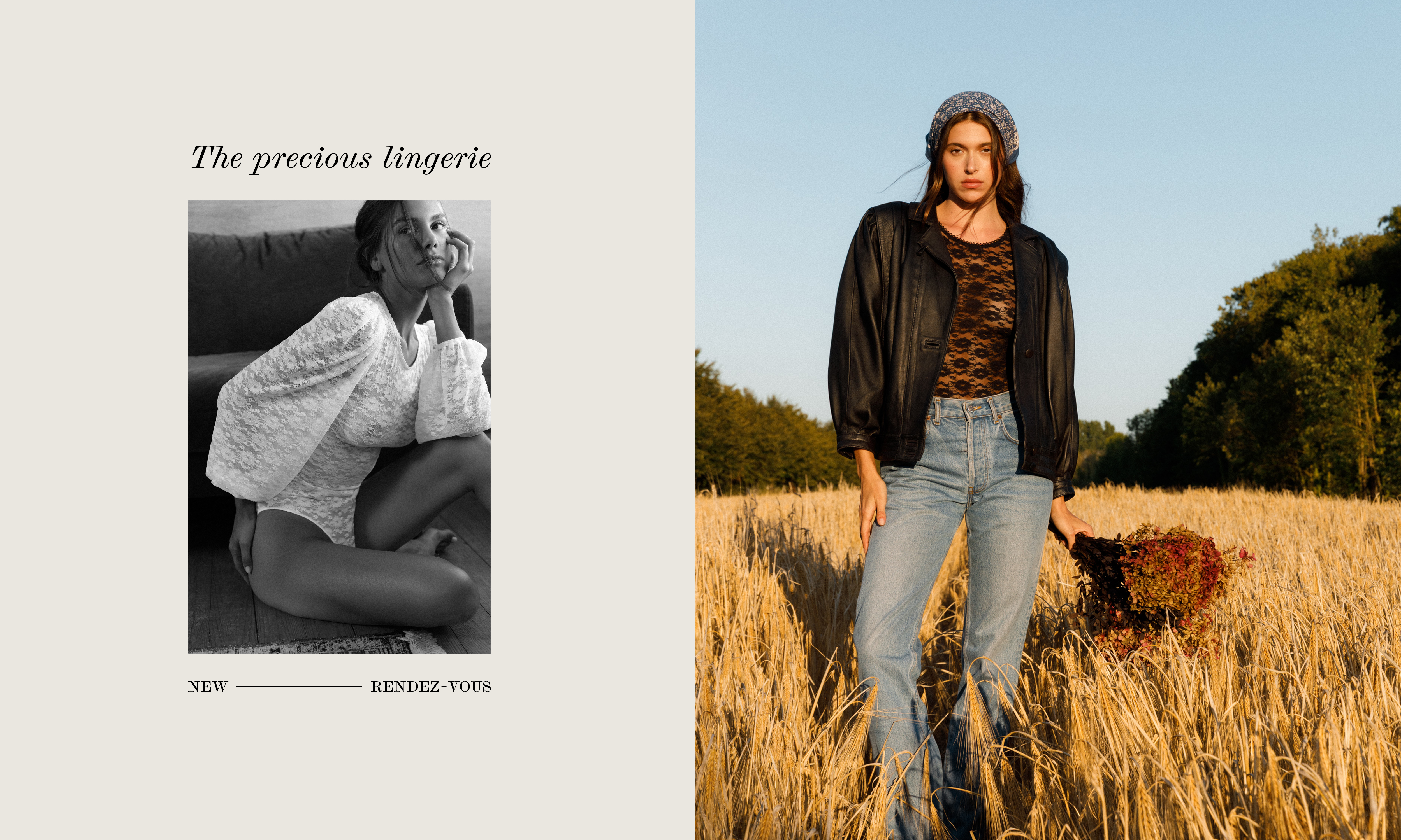 Lookbook Les dessous chics