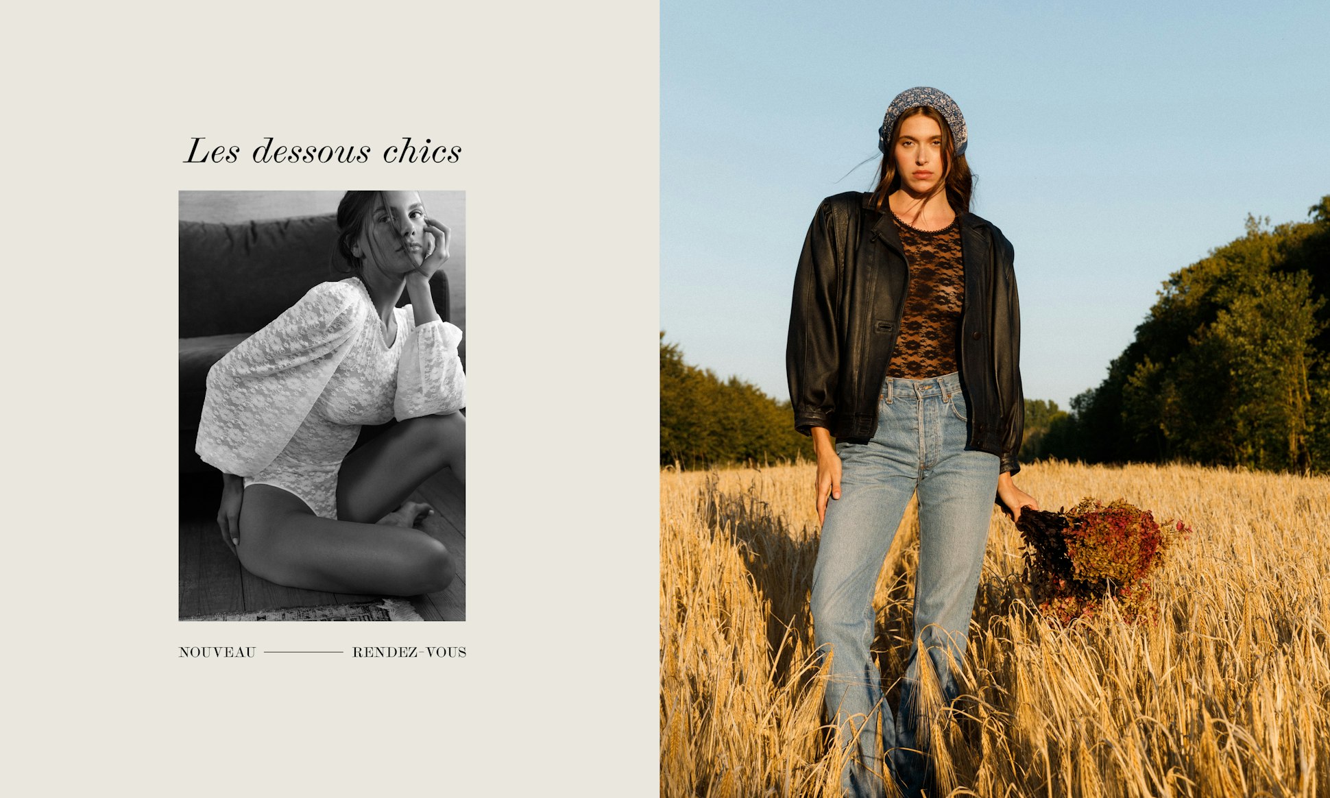 Lookbook Les dessous chics