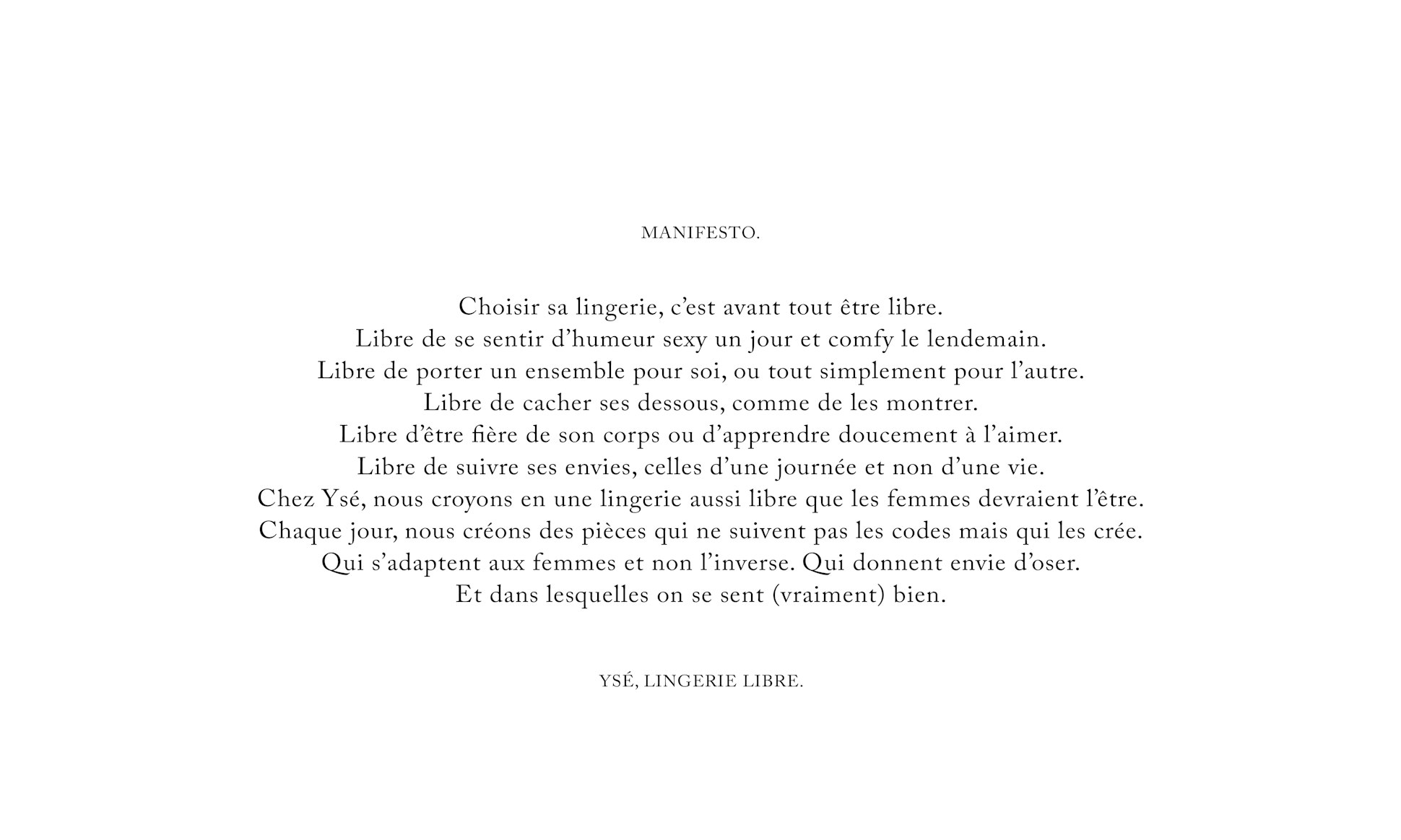Le manifesto FR