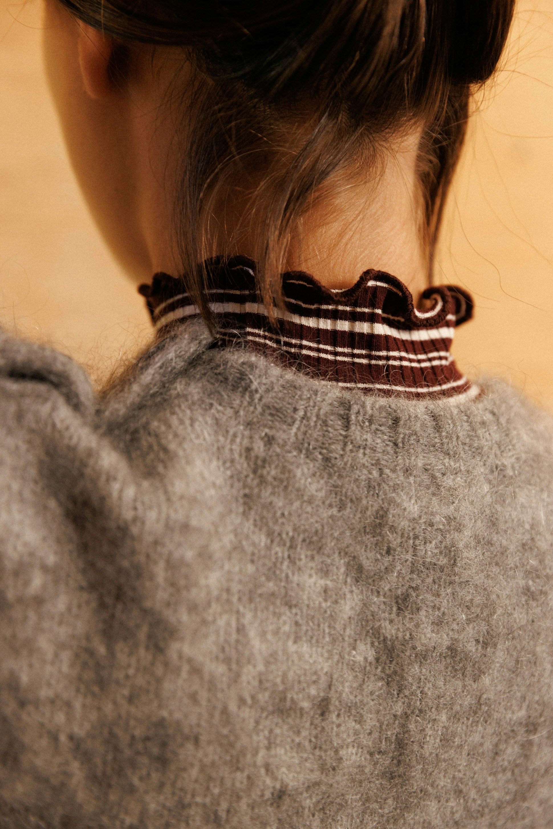 Pull sans manches Histoire d'un soir gris