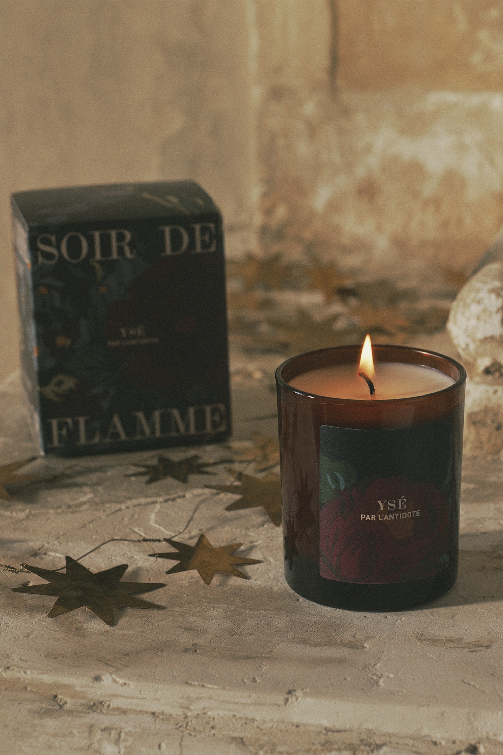 Bougie Soirs de flamme x L'Antidote